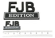 EED 2 Large FJB Edition 3D Car Emblem, Letter A 3