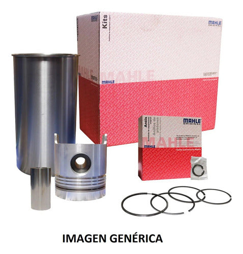 Mahle Juego 4 Conjuntos Volkswagen 1.3 77mm 0