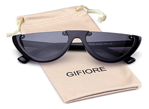 Gifiore Gafas De Sol Clout Gafas Ojo De Gato Gafas De Sol Vintage Mo 1