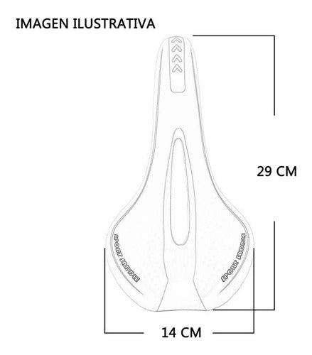 Crownking Antiprostatic Bicycle Seat MTB Road Mountain Bike 4