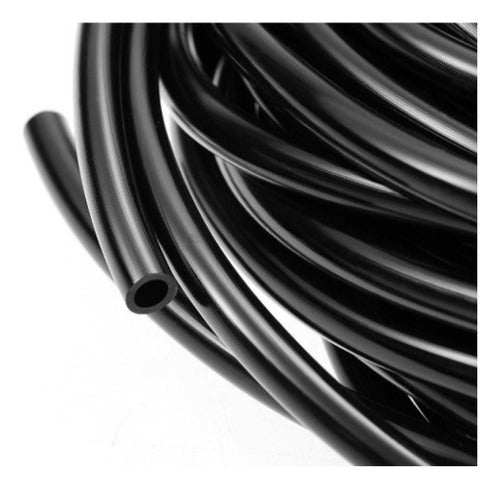 Micro Tubo/tubin Negro Pvc Flexible Riego 4x6 Mm X 100 Mts 0