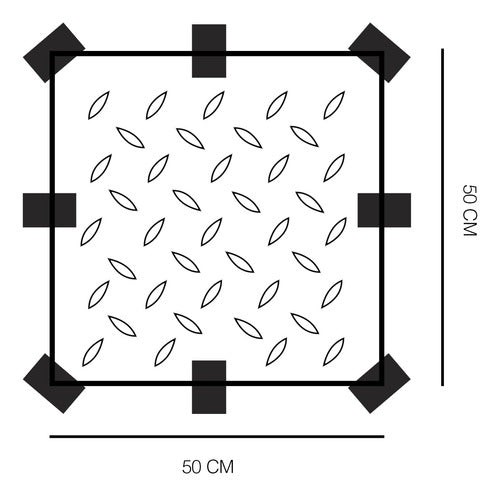 PSM Tapa Camara Semilla Melon 50x50 Cm Hierro Psm Hierro Conica 2