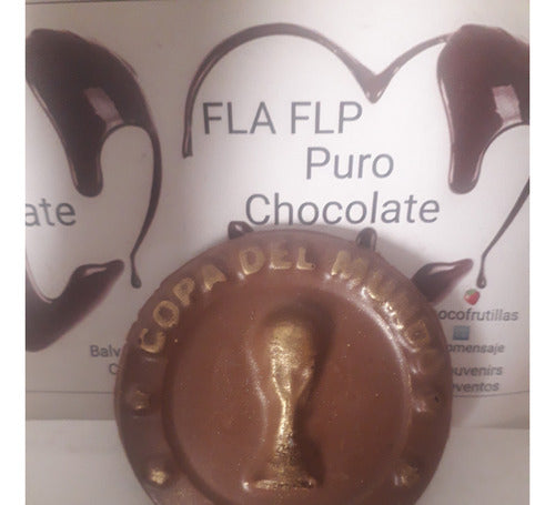 FLA FLP PURO CHOCOLATE Soccer Trophy Themed Chocolates (Cup + Medals) 7