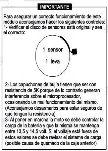 Pietcard Cdi Racing (a Bateria) Guerrero Grf250 (hasta 2014) 3