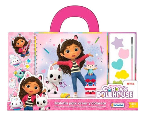 Tapimovil Gabby Dollhouse Maletin Para Colorear 0