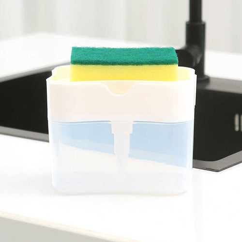 TODOSILICONA 2-in-1 Detergent Dispenser with Sponge Holder 4