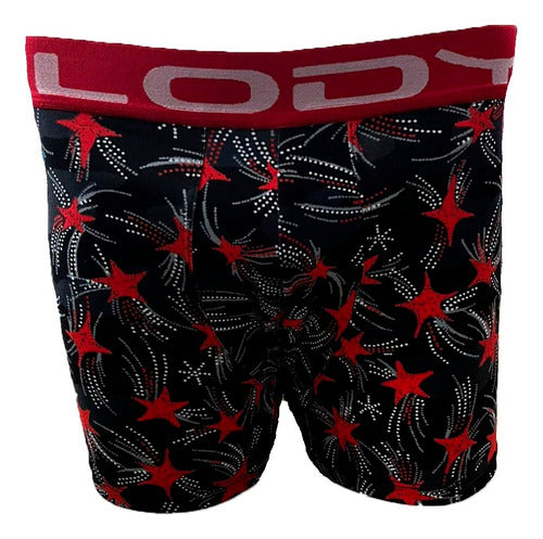 Lody Men Printed Cotton Boxer Shorts for Men 11