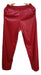 STRIVEN Red Faux Leather Straight Pants Size 4 2