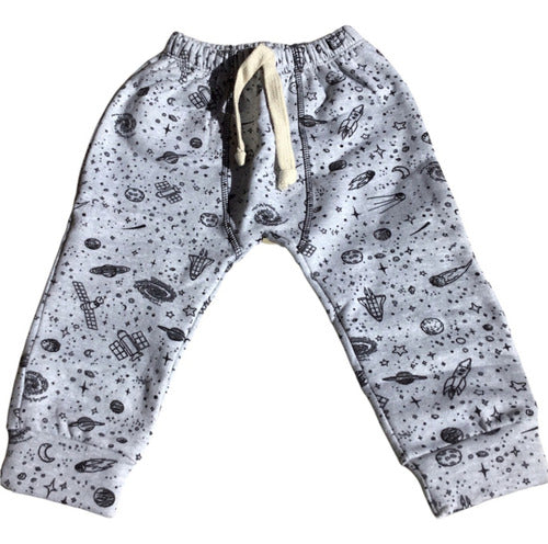 Uccellini Galaxy Print Unisex Kids Jogging Lot 1