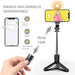 Palo Selfie Celular Mixio Bluetooth Aluminio Tripode Con Luz 5