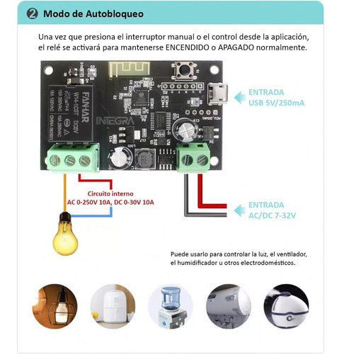 Rele Relay Inteligente 5v 7v Tuya Wifi Voz Alexa Google App 6