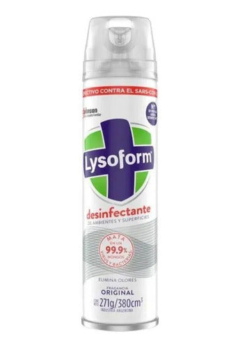 Lysoform Original Fragrance Disinfectant Aerosol 380ml Pack of 12 0