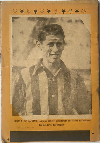 Peñarol Nº 1, Juan A Schiaffino, Míguez 1948 Fútbol Z4p2 2