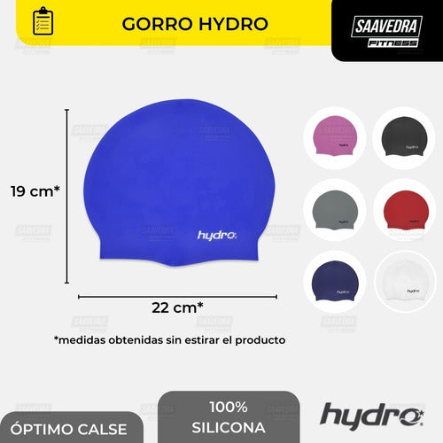 Hydro Silicone Swimming Cap + Case 1