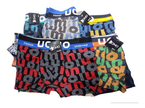 Uomo Docena Boxer Uomo Importado Adulto Ropa Interior Mayorista 1