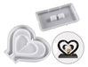 Premium Silicone Heart Photo Frame Mold 2