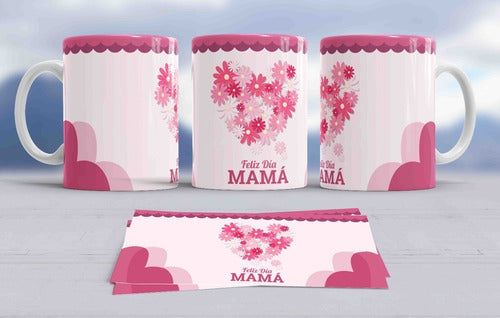 Diseños Plantillas Para Tazas Día De La Madre Sublimación M2 6