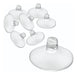150 Suction Cup N°25 Transparent Vacuum Chupete 0