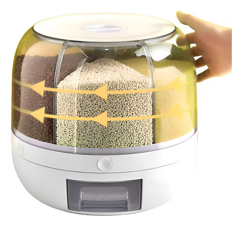 Kiokio Rotating Cereal and Grain Dispenser 0