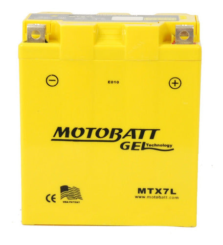 Bateria Motobatt Gel Yamaha Tenere Advent 250 Cc 1