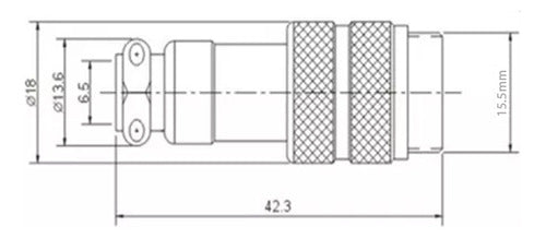 ELUMILED 3 Male Connector Microphone Cable 4 Pin DIN Screw 2