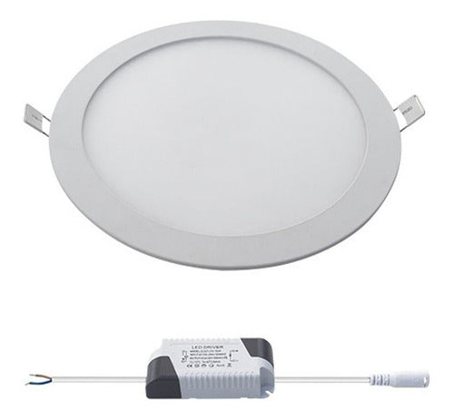 Panel Spot Luz Led Neutra 6w De Embutir Para Cielos Rasos 0