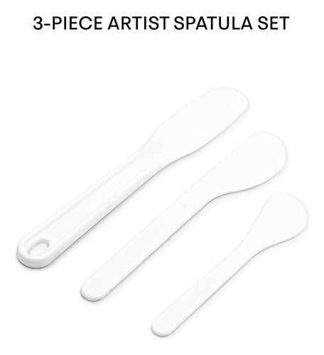 Angelus 3-Piece Artist Spatula Set 1