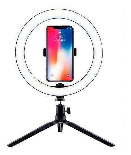 Liwor LW - 10P 26 Cm Desktop Ring Light. Selfie. 0