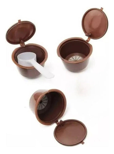 Capsulas Reutilizables Maquinas Dolce Gusto Café X3 + Regalo 0