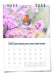 Flor Baez Fotografía Wall Calendar 20x30 Ring-bound Birds 0