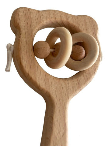 Toi__uy Montessori Wooden Teething Ring 1