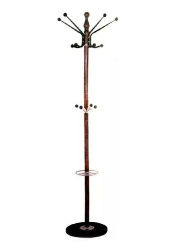 CR Rotating Floor Coat Rack with Reinforced Marble Base - Practical! 0