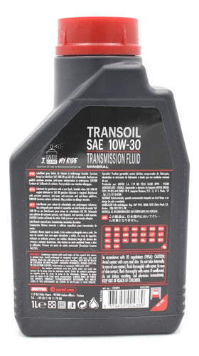Motul Transoil 10w30 Oil for Avant Motorcycles Gearbox 2
