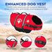 Paws Aboard Red Large Dog Life Jacket 3