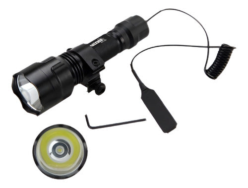 Generic 5000LM XML T6 LED Flashlight Torch Hunting Light/Rifle Mount 0