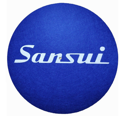 Route40 Slipmat Paño Suave Serigrafiado Profesional Sansui Azul S017 0