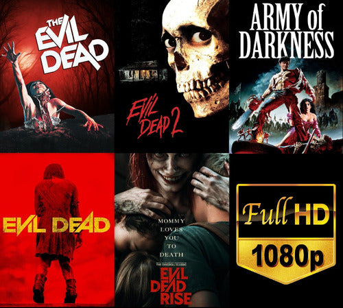 Evil Dead Series of Movies Posesion Infernal Full HD 0