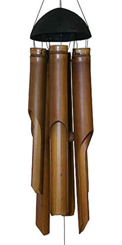 Cohasset Gifts 132 Cohasset Bamboo Wind Chime, Small Plain A 0