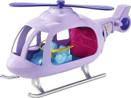 Polly Pocket Vacation Helicopter Figure + Accessories 4