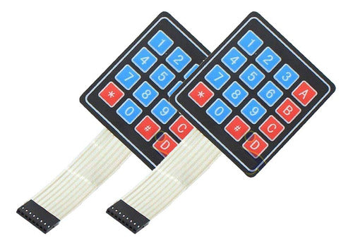 Devmo Teclado Con Interruptor De Membrana De 16 Teclas 4 X 4 0