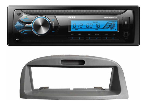 B52 Stereo Combo Aux USB SD Bluetooth + Fiat Palio Adapter 0