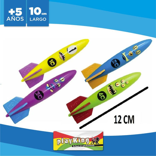 Swimways Torpedo Bandits X 4 Unid Buceo Int 88015 Playking 1