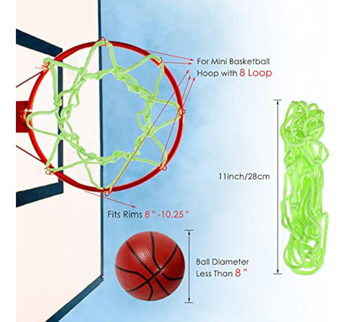 Jerify Nightlight - Mini Basketball Net 3