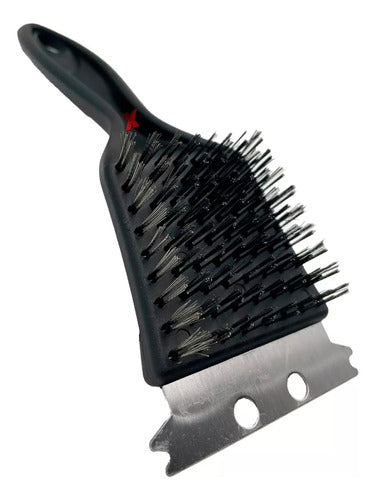 AlExtremo.uy Balcony Barrel Charcoal Grill + Brush 1