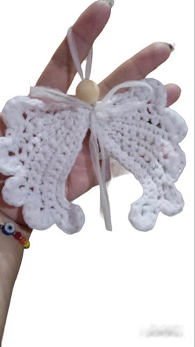 Handmade Crocheted Angel Ornaments for Christmas and First Communion 0