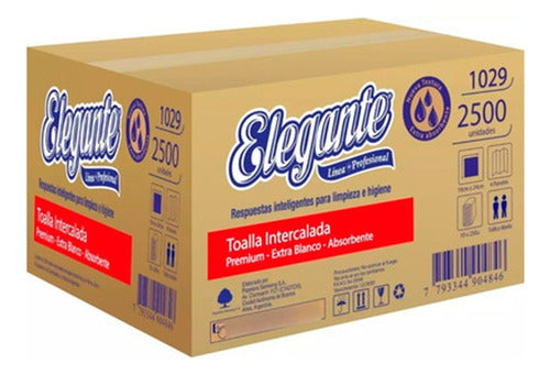 Toallas Intercaladas Premium Elegante X 2500 Unidades 0