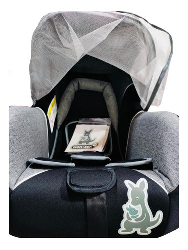 Baby Car Seat with Mosquito Net 1