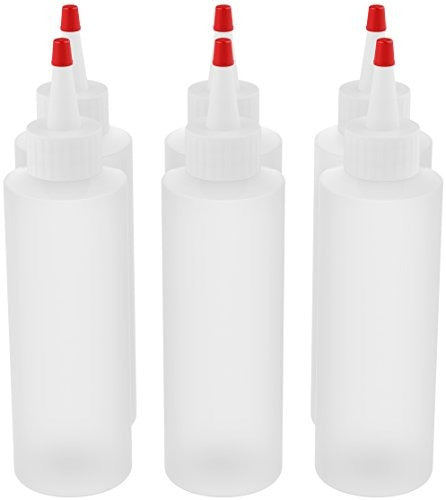 Homestead Choice 6-Pack Plastic Squeeze Condiment Bottles 2