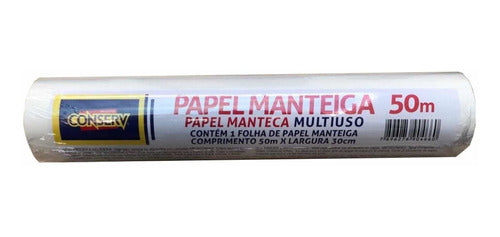 Conserv Paper Manteca 50m X 30cm Wide, Ideal for Baking 1