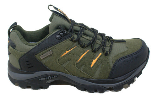 Goodyear Zapatilla Trekking Waterproof Verde Deporfan 1